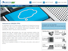 Tablet Screenshot of originitfs.com